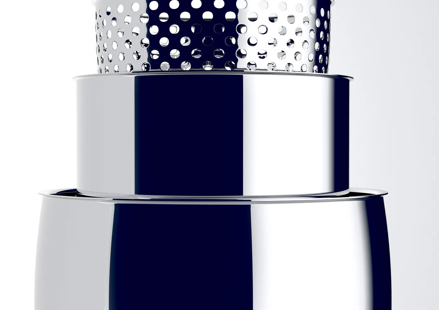 Nested stainless OVA vessels